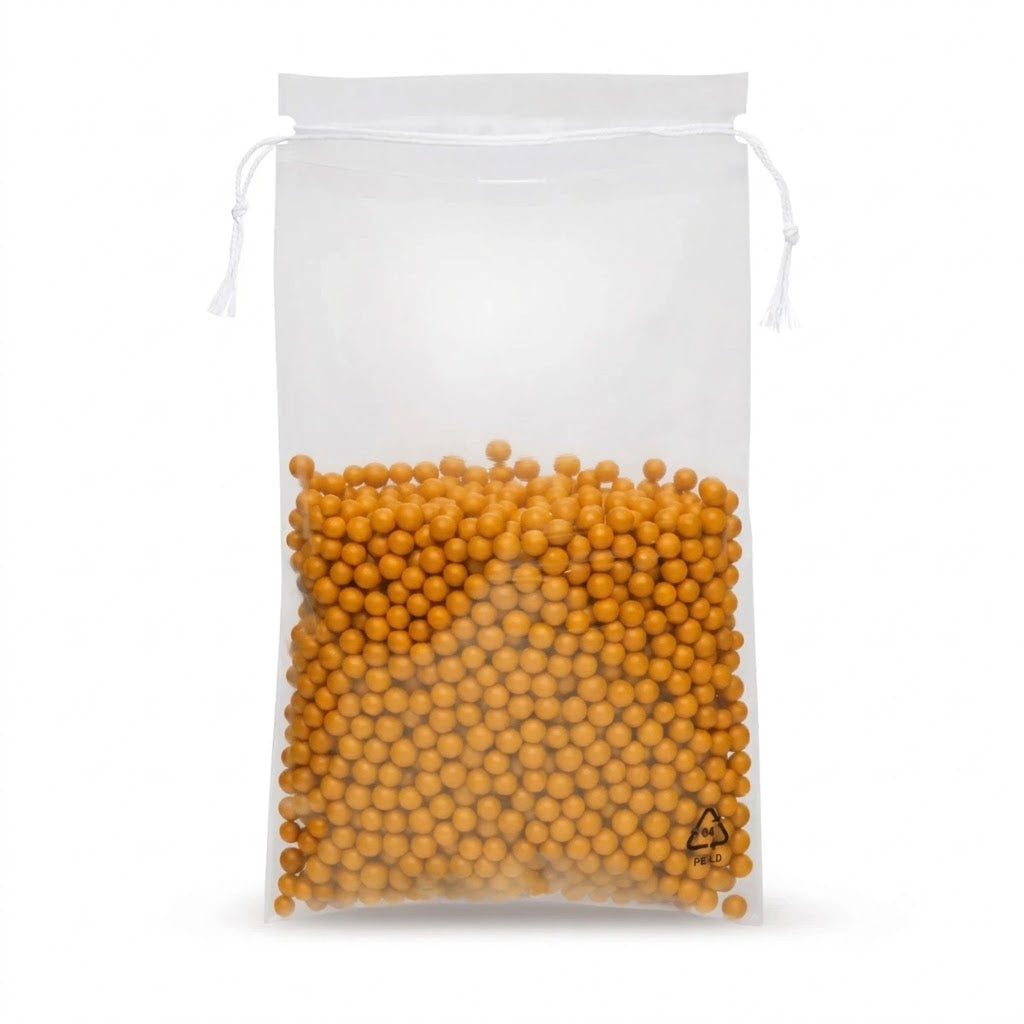 LDPE-Kordelzugbeutel (50 µm)