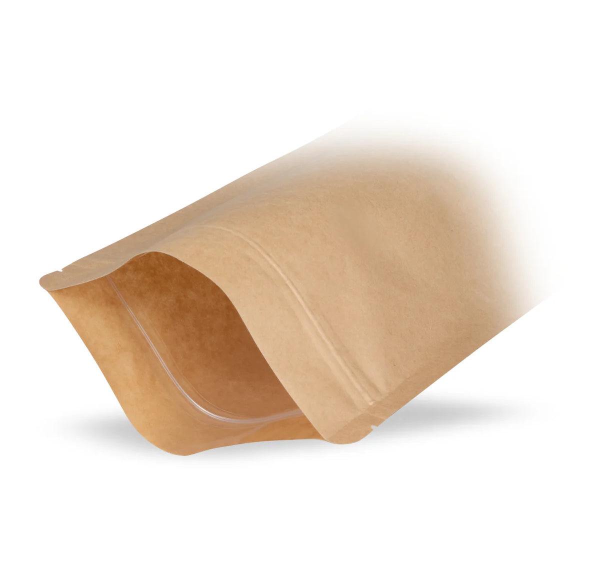 Standbodenbeutel Kraftpapier Aluminiumfrei